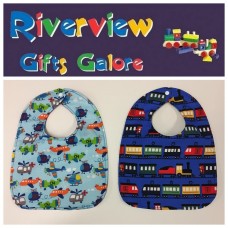 Reversible Bib - Air Transport / Trains